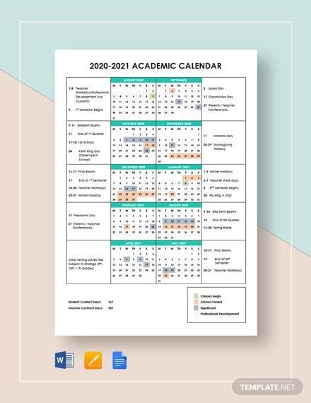 Emcc Academic Calendar Printable Template Calendar