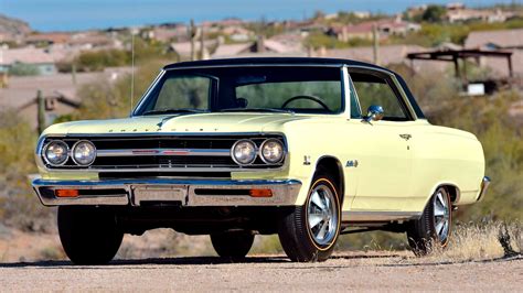 Blue 1965 Chevelle