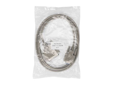 Monoft Null Modem Db9fdb25m Molded Cable