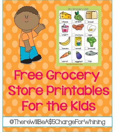 Free Grocery Store Printables For The Kiddos Grocery Store Dramatic