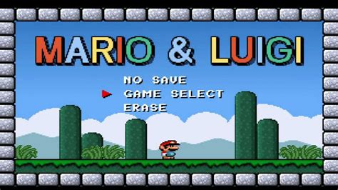 Mario And Luigi Dos Full Game Hd With Music Youtube