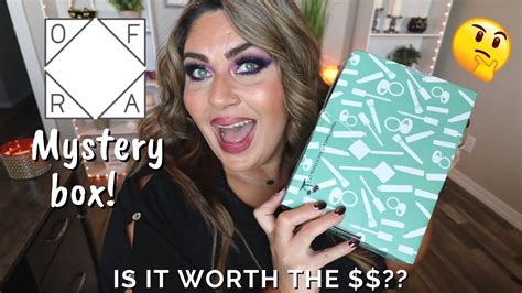 Ofra Cosmetics Mystery Box Is It Worth The Money🤔 Mystery Box Unboxing Budget Beauty