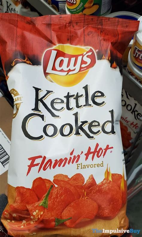 Spotted Lays Kettle Cooked Flamin Hot Potato Chips The Impulsive Buy