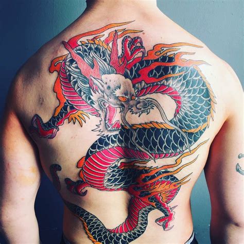 Attention Grabbing Dragon Tattoo Designs Mythological Body Art