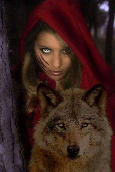 pin by a n a Ï s ®️ on sheºw o l f wolves and women red riding hood wolf love
