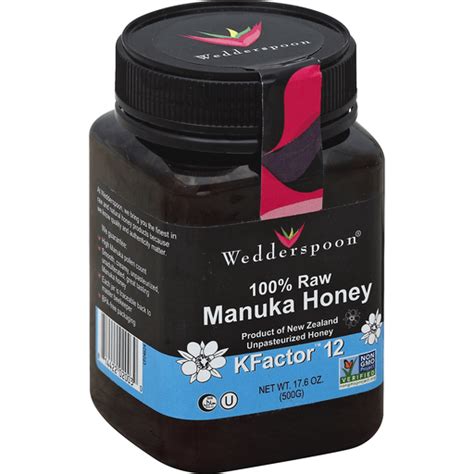 Wedderspoon Manuka Honey Raw Multifloral Kfactor Honey Foodtown