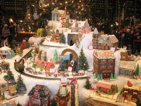 Ginger Bread Houses Displayed In Pittsburgh Pa Department 56 Christmas