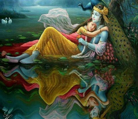 Radha And Krishna Romantic Wallpapers Wallpaper Cave