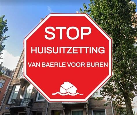 Stop De Huisuitzetting Van Van Baerle Voor Buren Bond Precaire