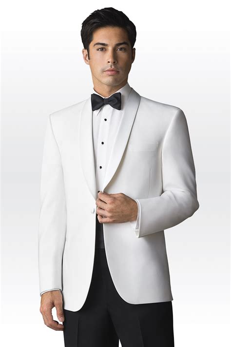 Andrew White Dinner Jacket Separates Wedding Suits White Tuxedo