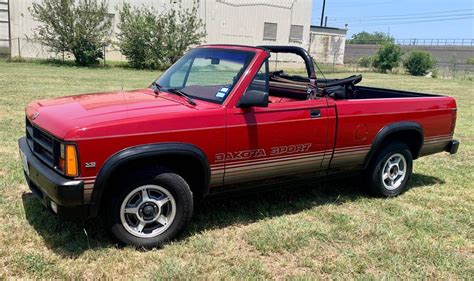 Convertible Pickup 1989 Dodge Dakota Sport Barn Finds