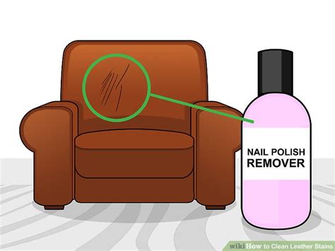 The resulting stain can be concealed with rub 'n restore® colors. 5 Ways to Clean Leather Stains - wikiHow