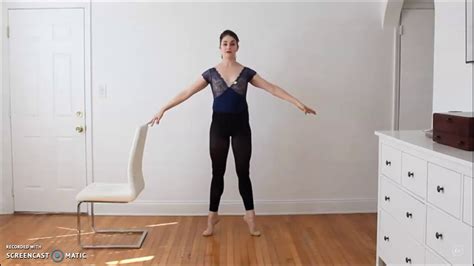 Watching Kathryn Morgan Doing Home Ballet Barre Workouts Youtube