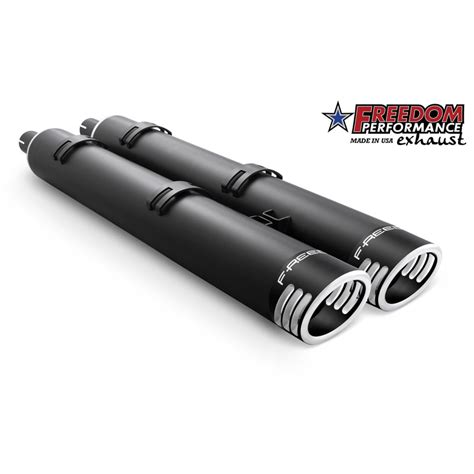 Freedom Performance In Racing Slip On Exhausts Black For