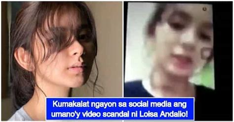 Loisa Andalio S Alleged Video Scandal Creates Huge Buzz On Social Media Kami Ph