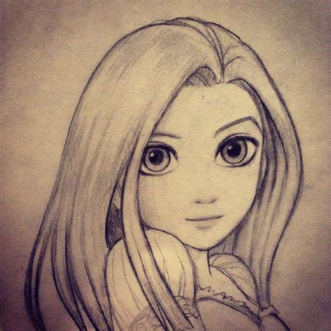 This Is So Beautiful Rapunzel From Tangled By Mark Crilley Drawings