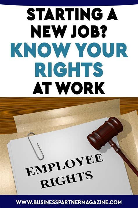Starting A New Job Know Your Rights At Work Starting A New Job New