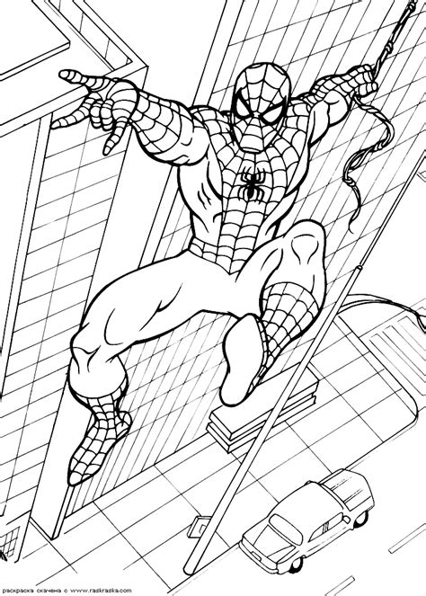 amazing spiderman coloring pages coloring home