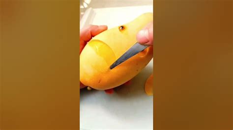 Reels How To Carve Fruit Mango Villain Shortsvideos Mangoseason