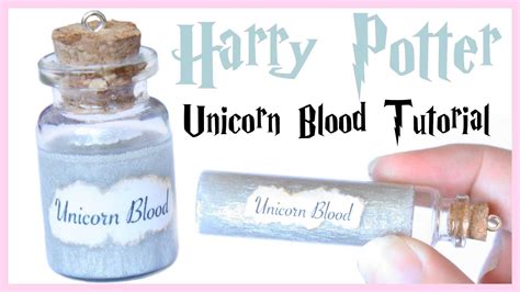Unicorn Blood Pendant Harry Potter Tutorial
