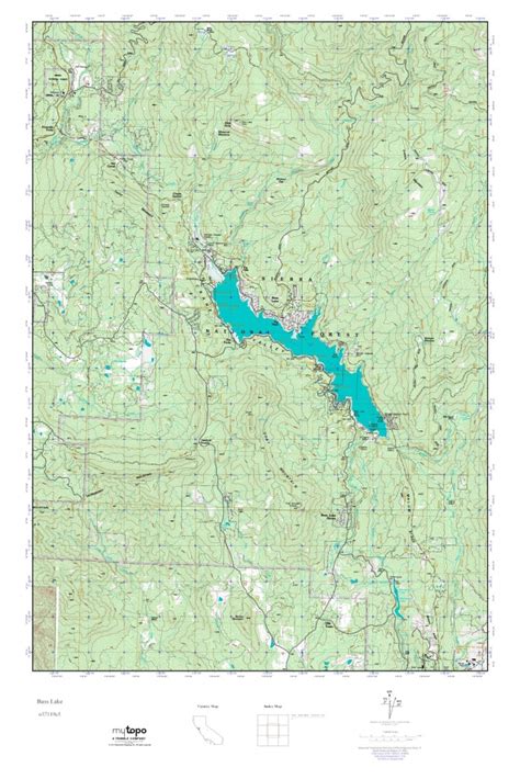 Bass Lake California Map Free Printable Maps