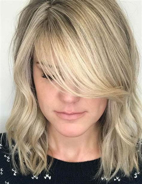 20 Hairstyles With Side Swept Bangs That Will Sweep You Off Your Feet