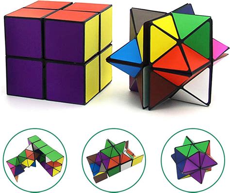 Star Cube Magic Cube Set Transforming Cubes Magic Puzzle Cubes For
