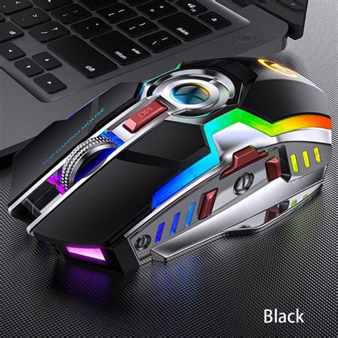 Wireless Gaming Mouse Rechargeable Led Backlit Mice Optical Ergonomic 7