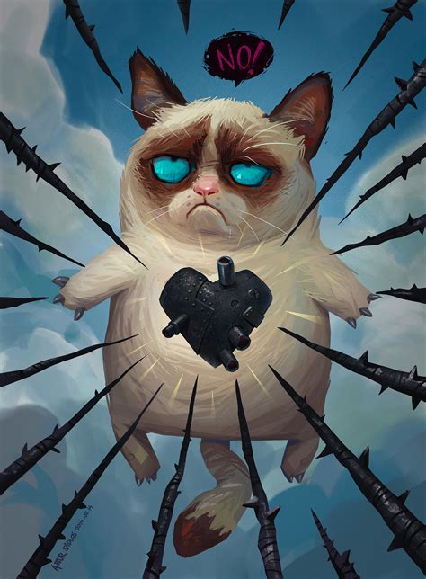 Follow and learn along with us. Grumpy Cat Valentine by artursadlos on DeviantArt