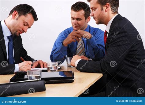 Business Man Signing A Contract Stock Photo Image Of Lawyer Global