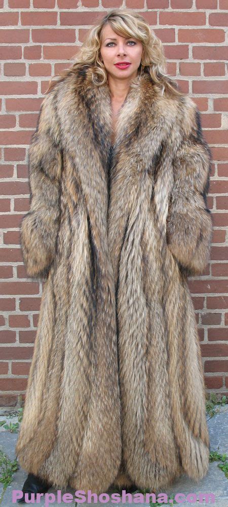 thick plush tanuki raccoon coat fur coats women oversized fur coat fur coat
