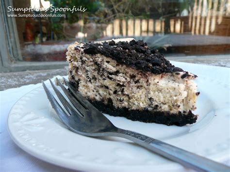 Copycat Cheesecake Factory Oreo Cheesecake ~ From Sumptuous Spoonfuls