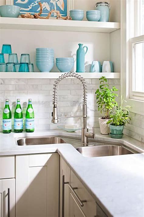 It brings some more advantage other than just design. 30 Best Corner Kitchen Sink Ideas For Small Spaces ...
