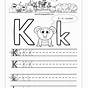 Letter K Worksheets Printable