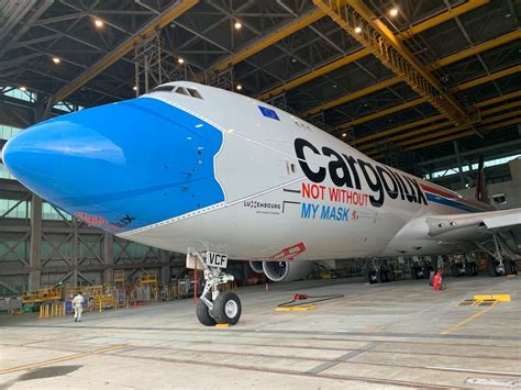 Cargolux Reveals Special Mask Livery On A Boeing 747