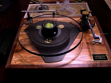 Sound Of The Wood Custom Turntable By Eric J Whitacre Recordplayer