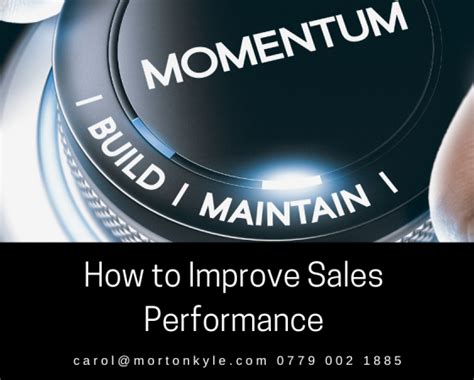 How To Improve Sales Performance Sales Growth By Design