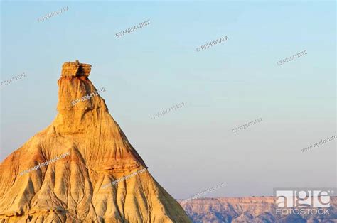 Mountain Known As Castildetierra In Bardenas Reales Nature Park