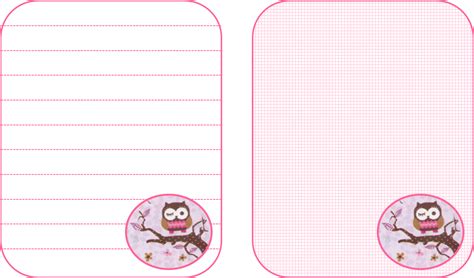 Cute Owl Notebook Pages Free Printable Keeping It Real