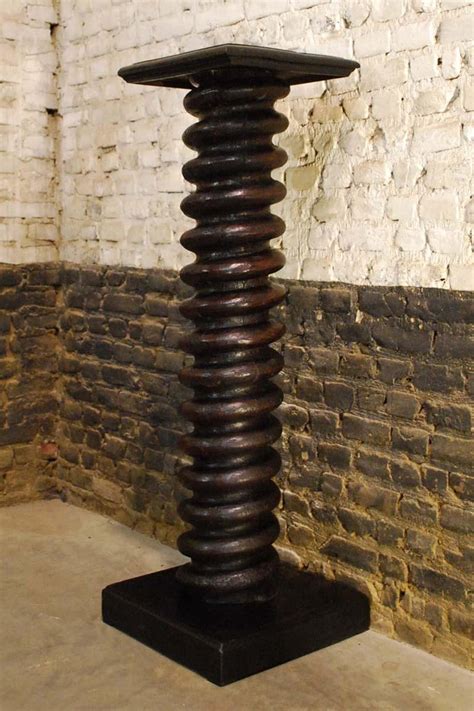 Check spelling or type a new query. Antique Dark Brown Pine and Mahogany Twisted Column ...