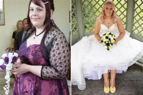 bride unveils weight loss transformation after shedding 9st in nine months daily star