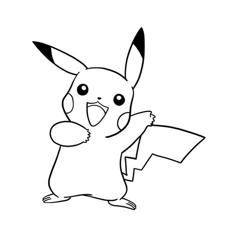 Pikachu Clipart Easy Pikachu Easy Transparent Free For Download On