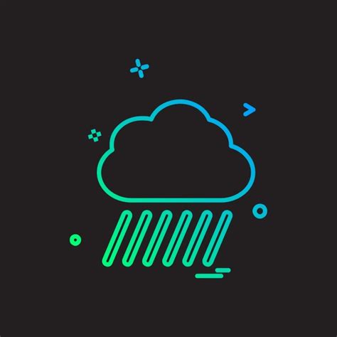 Cloudy Weather Vector Art Png Cloudy Weather Icon Design Vector