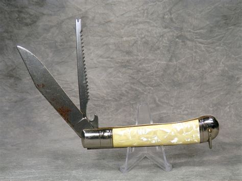 Value Of Vintage Richards Sheffield England 2 Blade Fish Scaler Knife