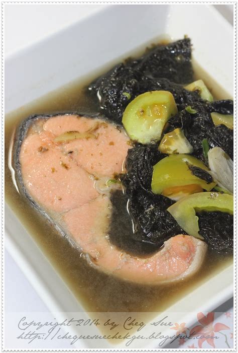 Yang penting, tak ada bau hanyir dan memang bertambah berselera nak makan. cerita tentang SEGALA: Resepi Sup Ikan Salmon & Nori