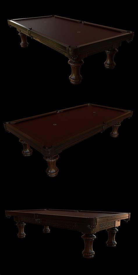 Pool Table Classical Leather Wood Pool Table Table Photoshop