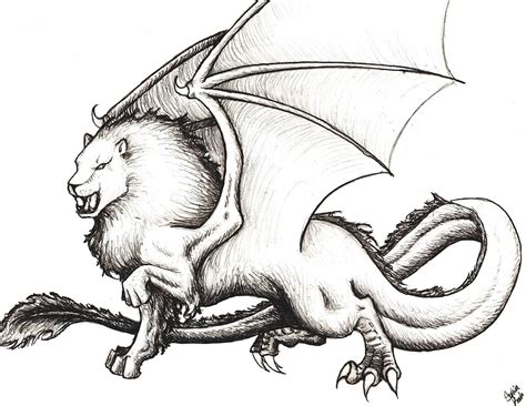 Gamelyon Resembling A Hybrid Of Dragon And Lion Characteristics