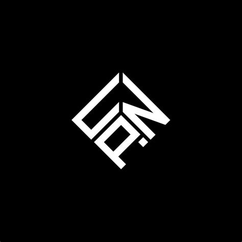 Unp Letter Logo Design On Black Background Unp Creative Initials