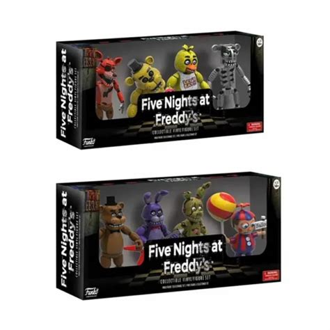 Uk Five Nights At Freddys Action Figure Fnaf Foxy Bonnie Bear Toys