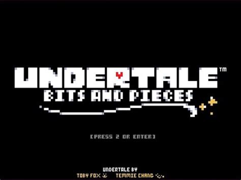 Undertale Bits Pieces Intro Full Colored YouTube